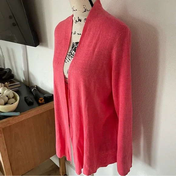 Eileen Fisher Open Front Cardigan - Picture 3 of 7